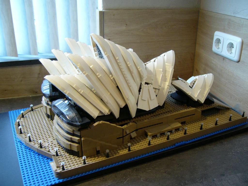 Lego Sculptures 10234 Sydney Opera House, Kinderen en Baby's, Speelgoed | Duplo en Lego, Gebruikt, Overige thema's, Ophalen of Verzenden
