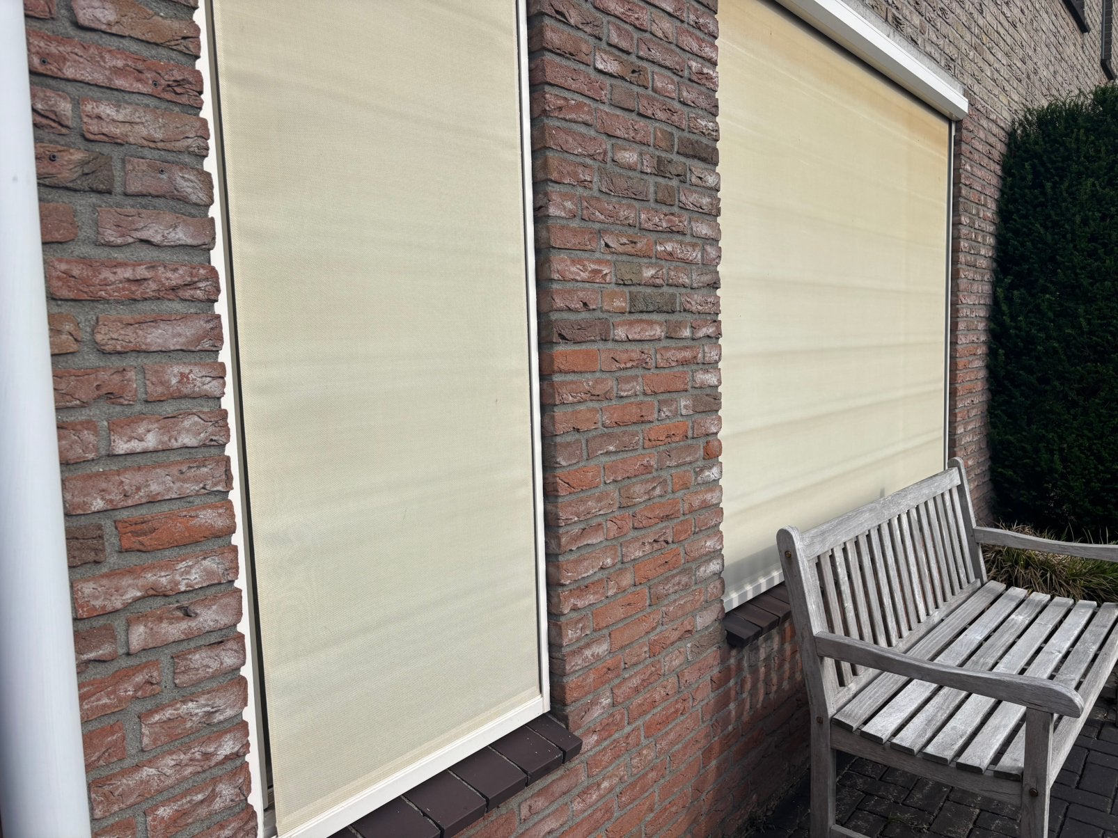 Zonwering buiten, Ophalen, Gebruikt, Elektrisch, Minder dan 250 cm