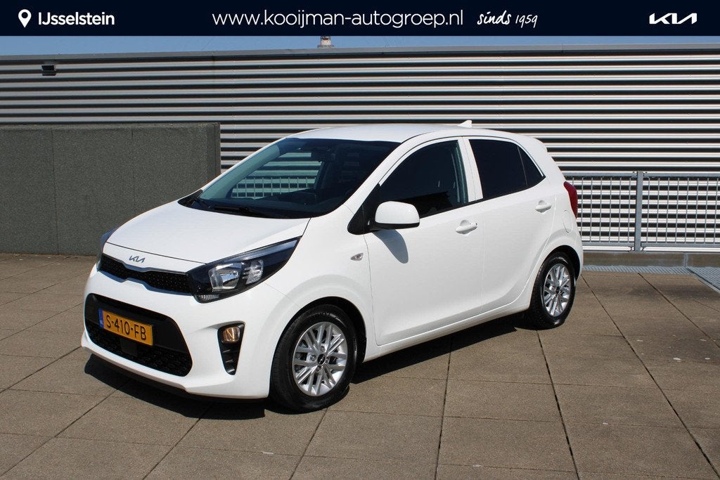 Kia Picanto 1.0 DPi DynamicLine Automaat / Navigatie / Carpl, Auto's, Kia, Bedrijf, Te koop, Picanto, ABS, Achteruitrijcamera