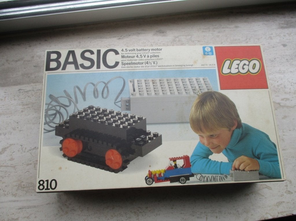 Lego 810 Basic motor set 1985 NIEUW EN GESEALED, Kinderen en Baby's, Verzenden, Lego, Nieuw, Compleet