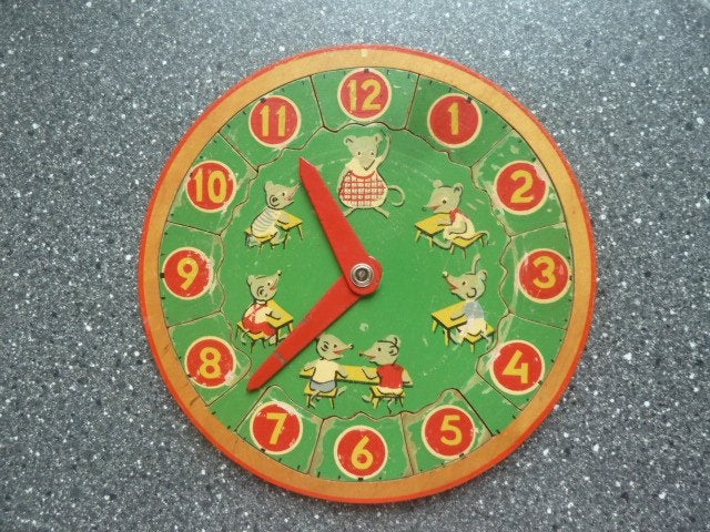 Houten Kinderklokken Rond, Ophalen of Verzenden