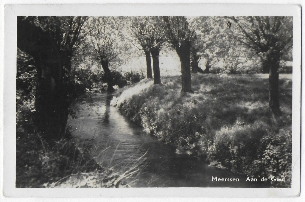 Meerssen ( L ) Oude gelopen Ansichtkaart ( B3801), Verzamelen, Ophalen of Verzenden, 1980 tot heden, Gelopen