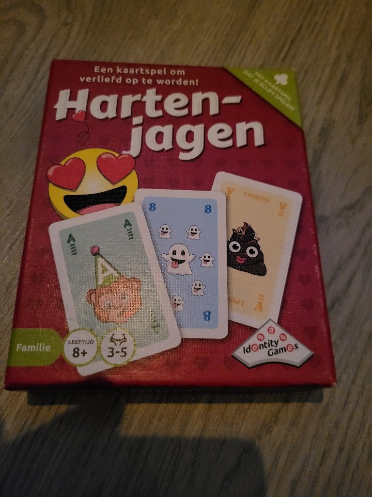 Hartenjagen - Kaartspel, Ophalen of Verzenden, Gebruikt