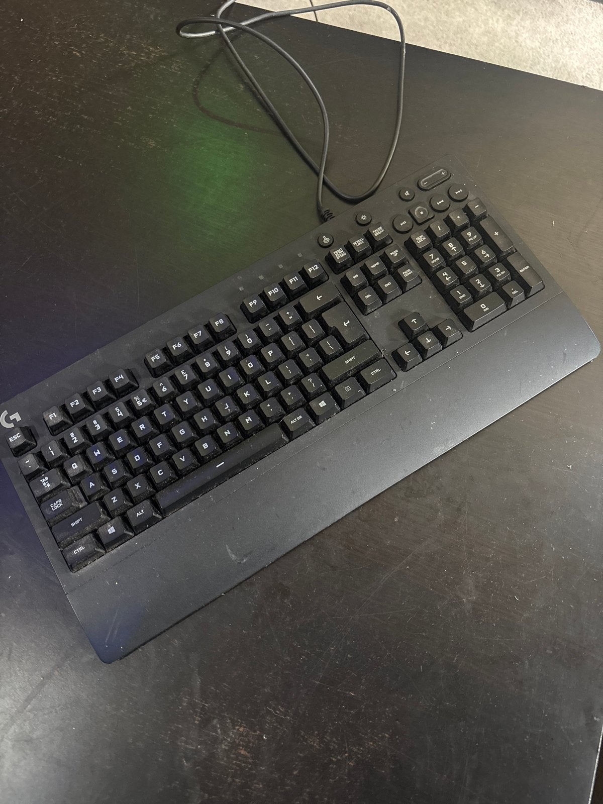 Logitech G213 Prodigy Gaming Toetsenbord, Gebruikt, Gaming toetsenbord, Ophalen of Verzenden, Qwerty