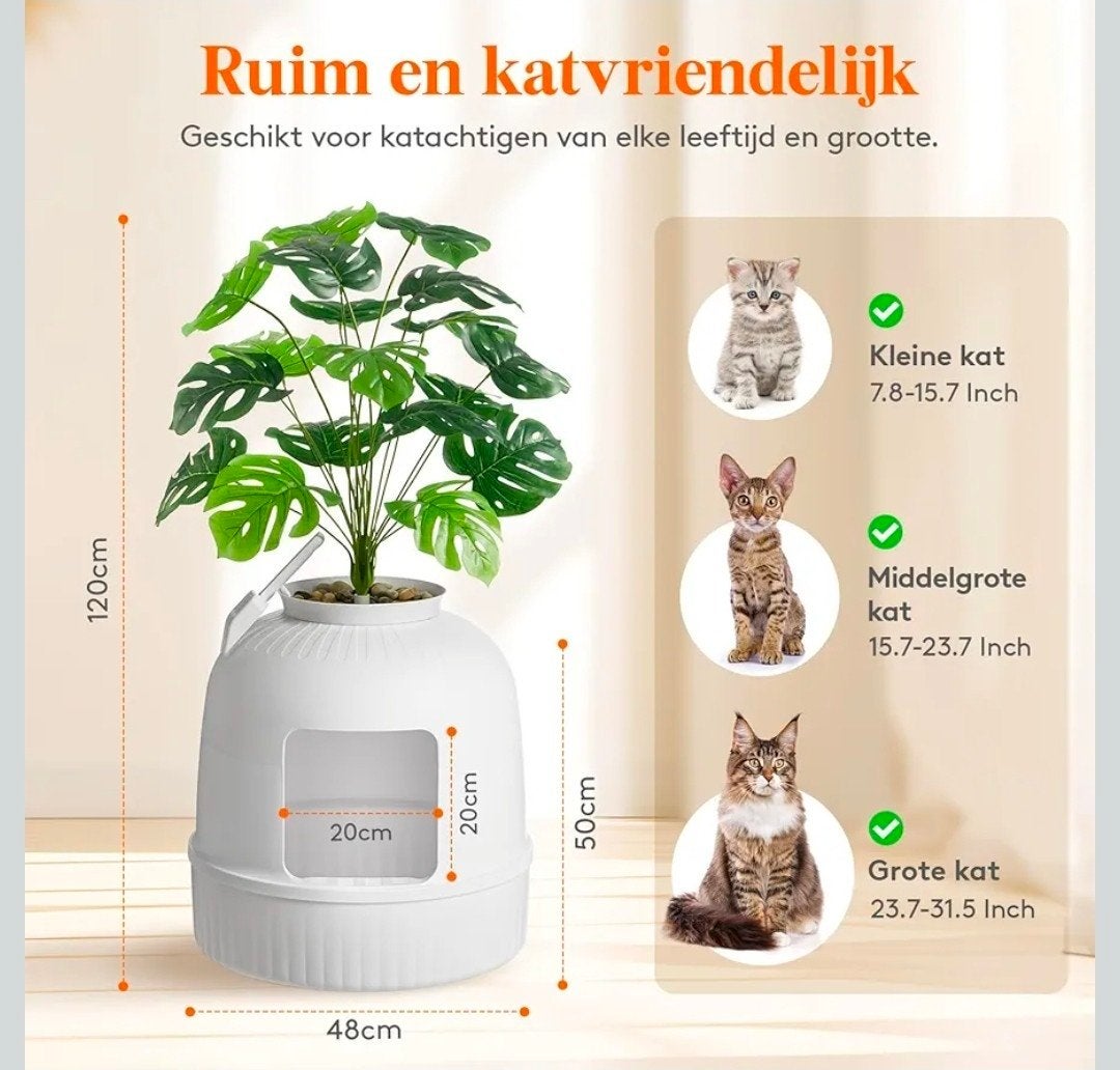 Prachtige kattenbak - als nieuw (Leiden/Haarlem), Dieren en Toebehoren, Kattenbakken, Nieuw, Ophalen