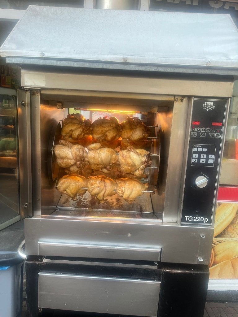 Kippengrill, Ophalen of Verzenden, Gebruikt, Fornuis, Frituur en Grillen