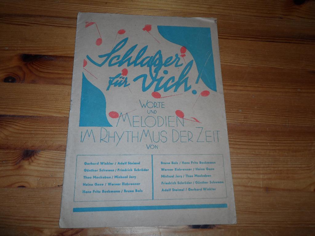 Schlager fur dich / schlager von heute, Zang, Gebruikt, Ophalen of Verzenden, Artiest of Componist