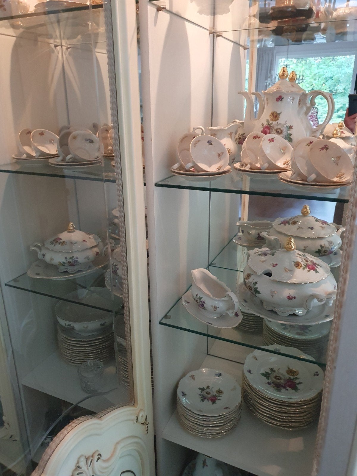 Mitterteich Meissen Floral 12 Persoons Ongebruikt Nieuwstaat, Ophalen