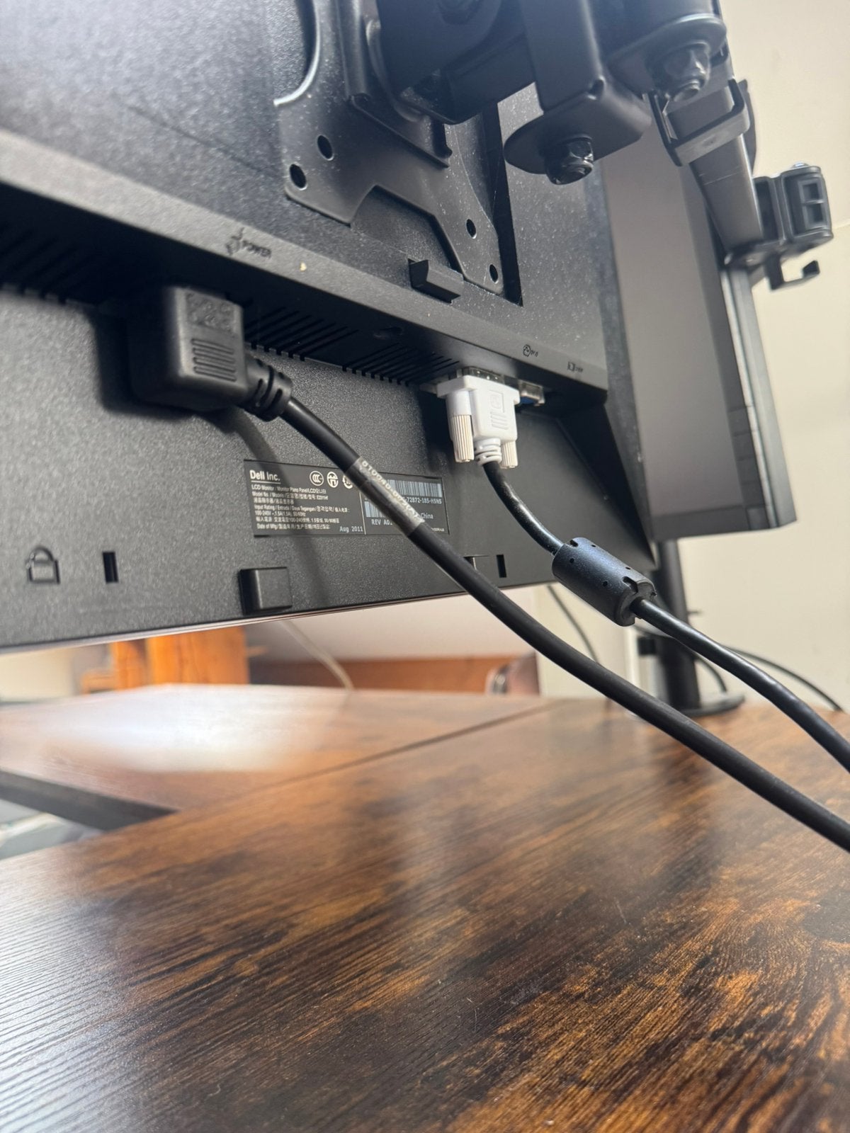 3 DELL E2311H MONITORS, Gebruikt, Full HD, 23 inch, TN