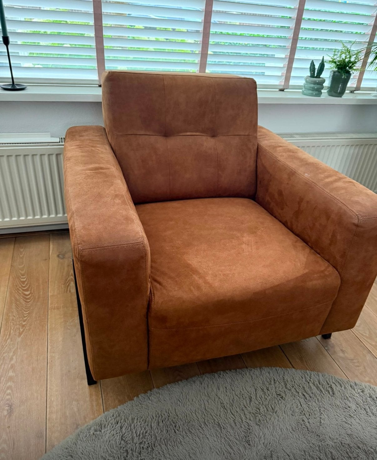 Fauteuil, Huis en Inrichting, Fauteuils, Ophalen of Verzenden, Zo goed als nieuw, 50 tot 75 cm
