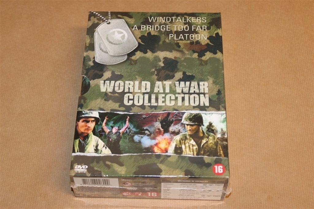 World at War Collection DVD — 3 Oorlogsfilms, Cd's en Dvd's, Alle leeftijden, Ophalen of Verzenden, Gebruikt, Oorlog of Misdaad