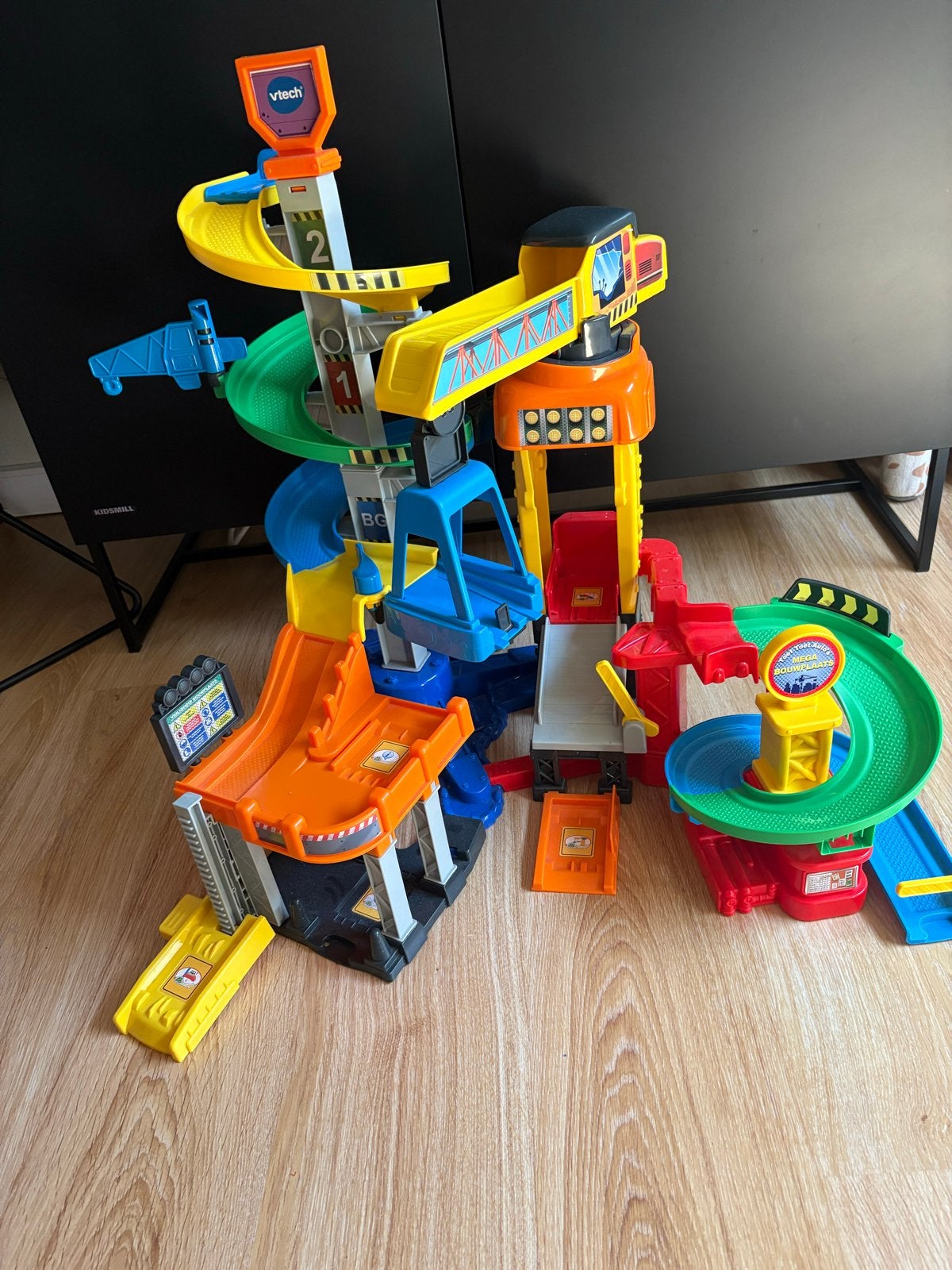Vtech Mega Bouwplaats - Zo goed als nieuw, Ophalen, Zo goed als nieuw, Bouwen