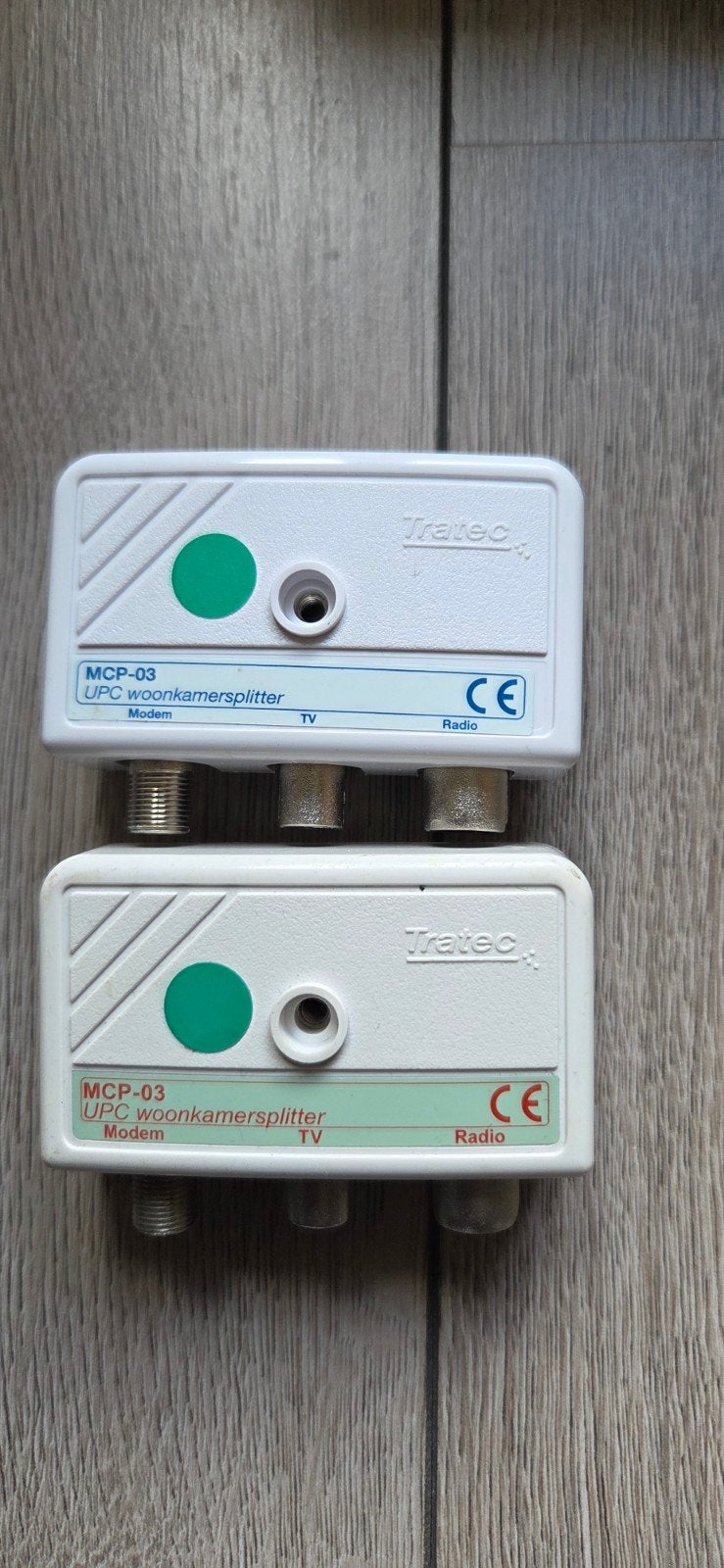 Diverse coax splitters en versterkers, Ophalen of Verzenden, Gebruikt, Overige kabels
