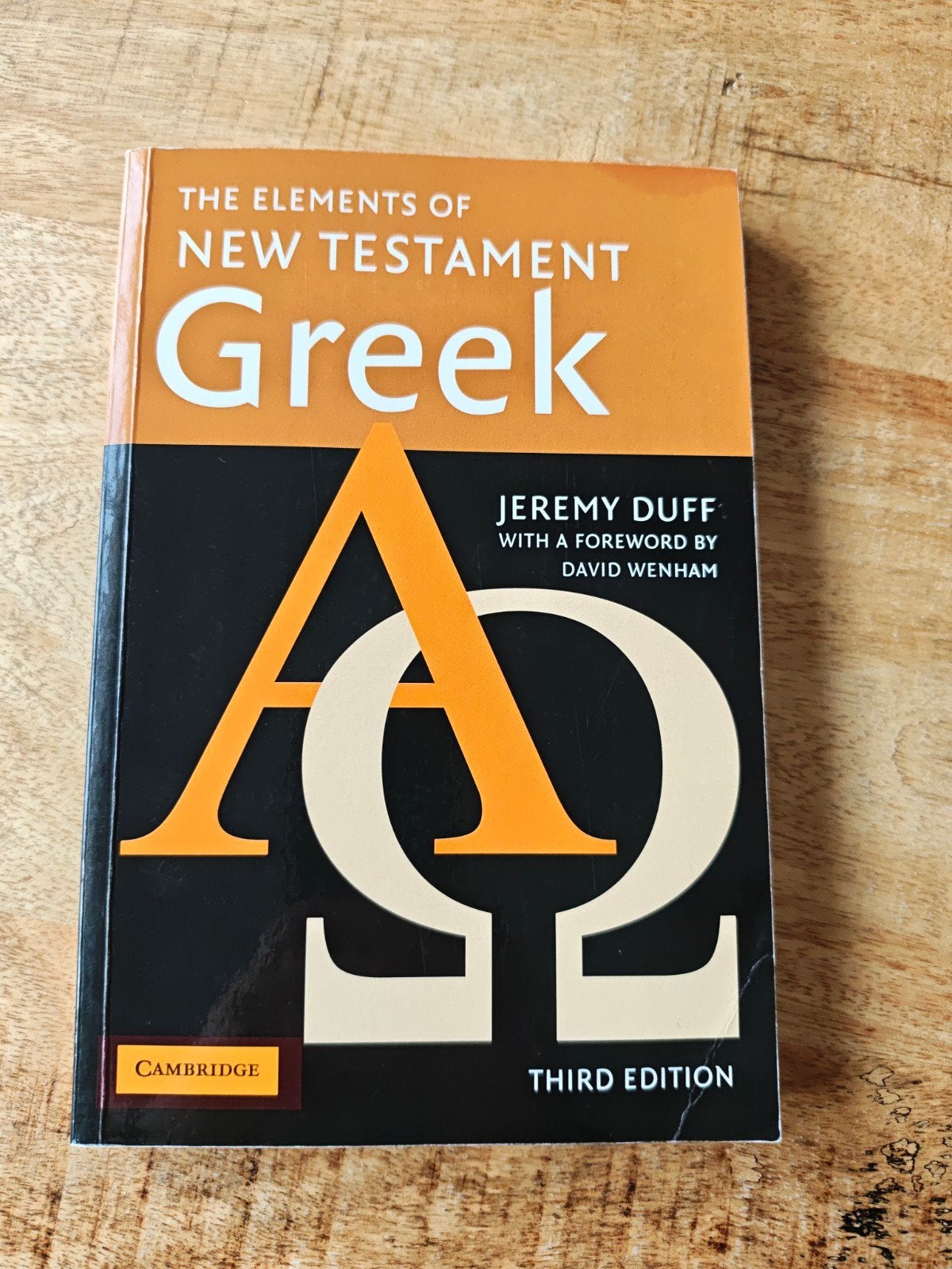 The Elements of New Testament Greek - Jeremy Duff, Gelezen, Jeremy Duff, Ophalen of Verzenden, WO