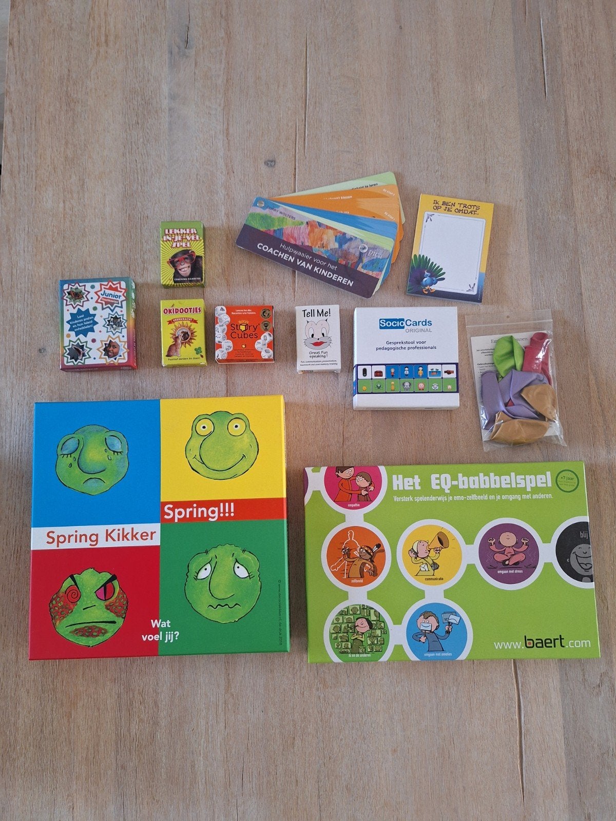 Educatieve Spellen en Hulpmiddelen voor Kindercoaching, Ophalen