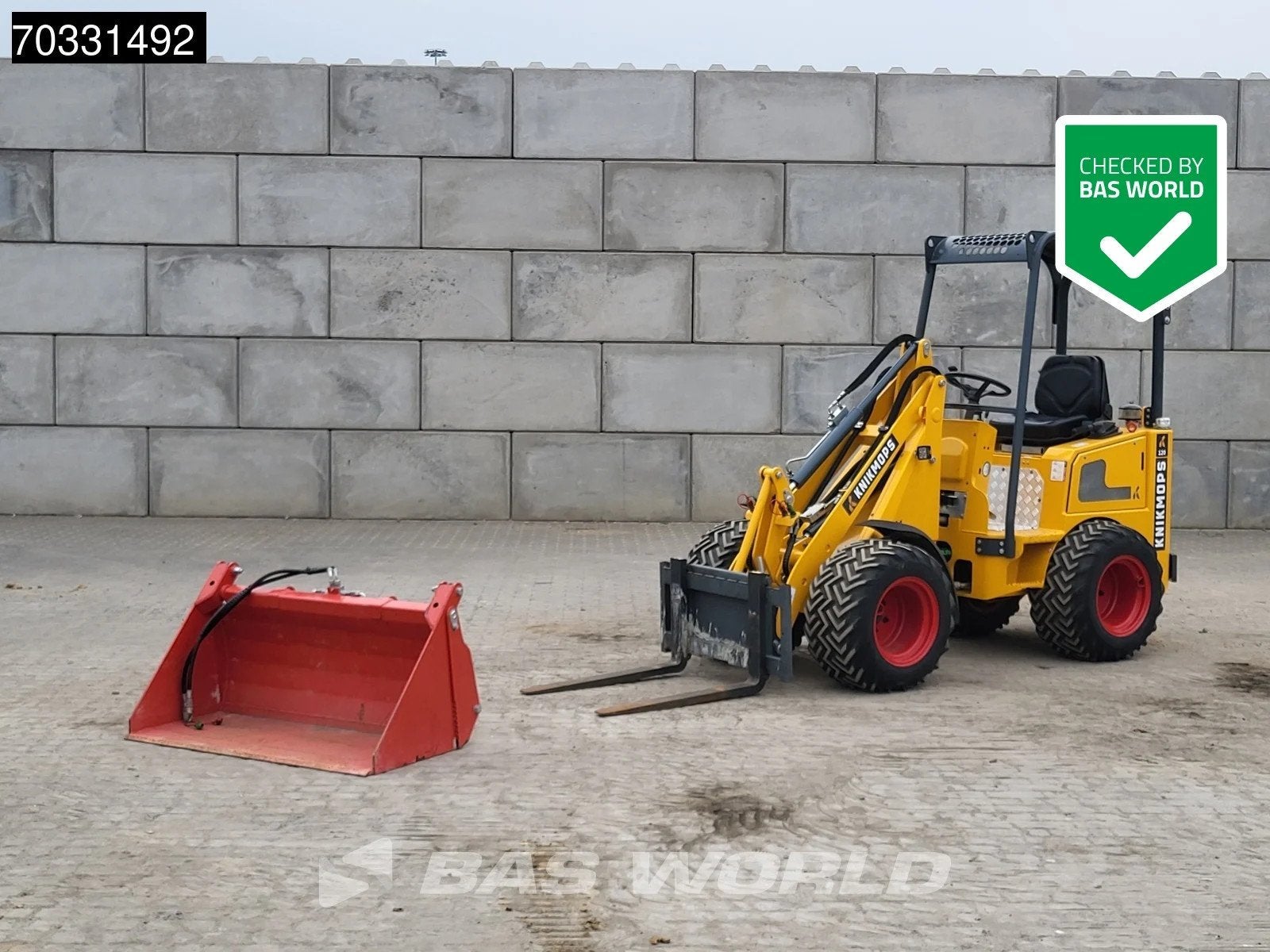 Knikmops 120 (No Giant G 2200), Zakelijke goederen, Machines en Bouw | Kranen en Graafmachines, Wiellader of Shovel