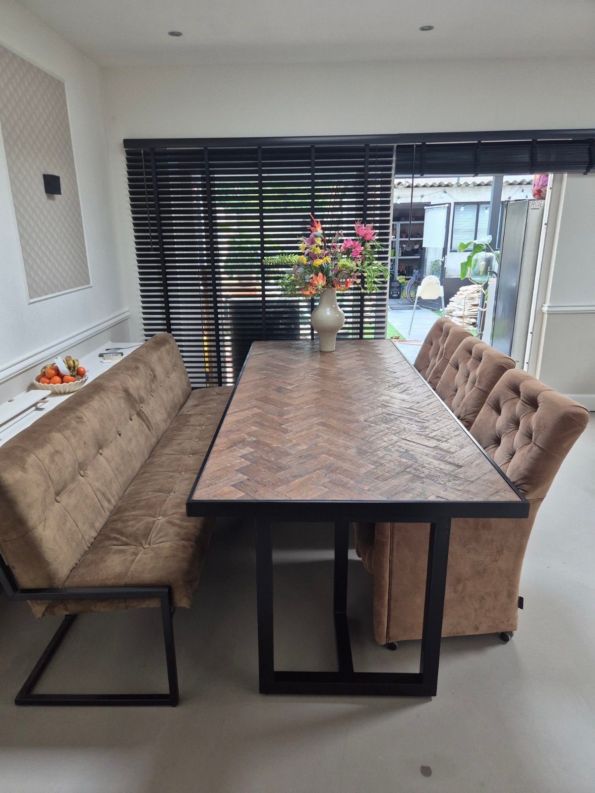 richmond eettafel 240x100, Ophalen, Zo goed als nieuw