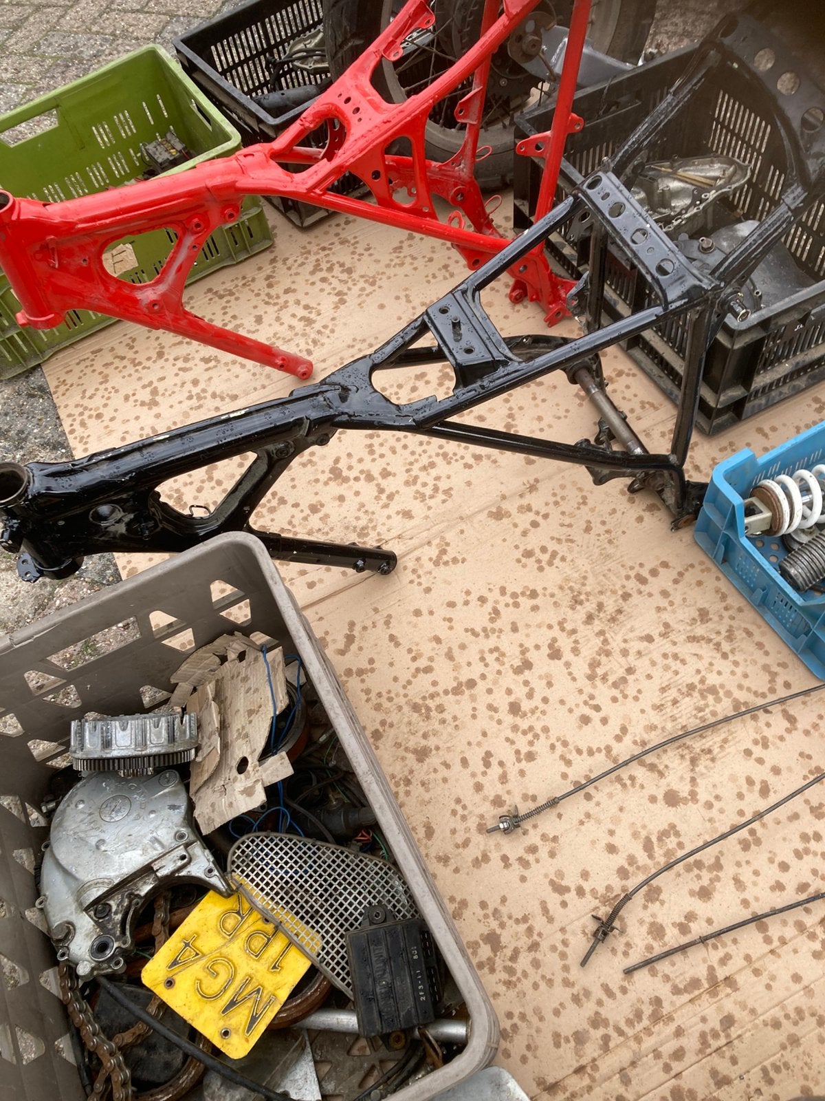 Honda xr xl onderdelen, Ophalen, Gebruikt