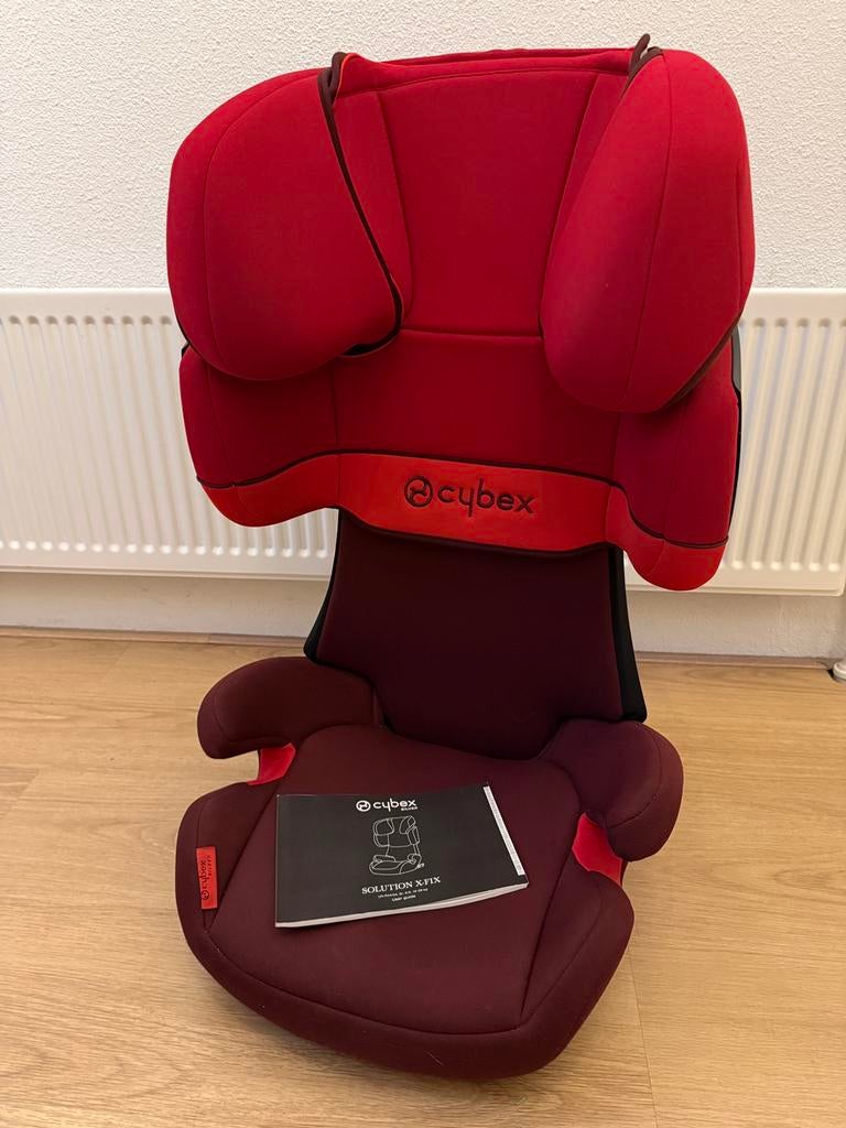 Cybex Solution FX stoel 15-36kg, 15 t/m 36 kg, Verstelbare rugleuning, Zo goed als nieuw, Isofix
