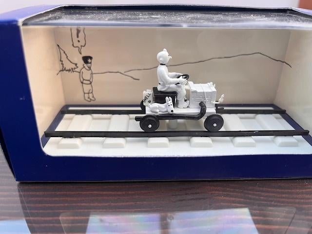Kuifje auto. Nr. 64 met certificaat Bieden vanaf 40€, Ophalen of Verzenden, Kuifje, Zo goed als nieuw, Beeldje of Figuurtje
