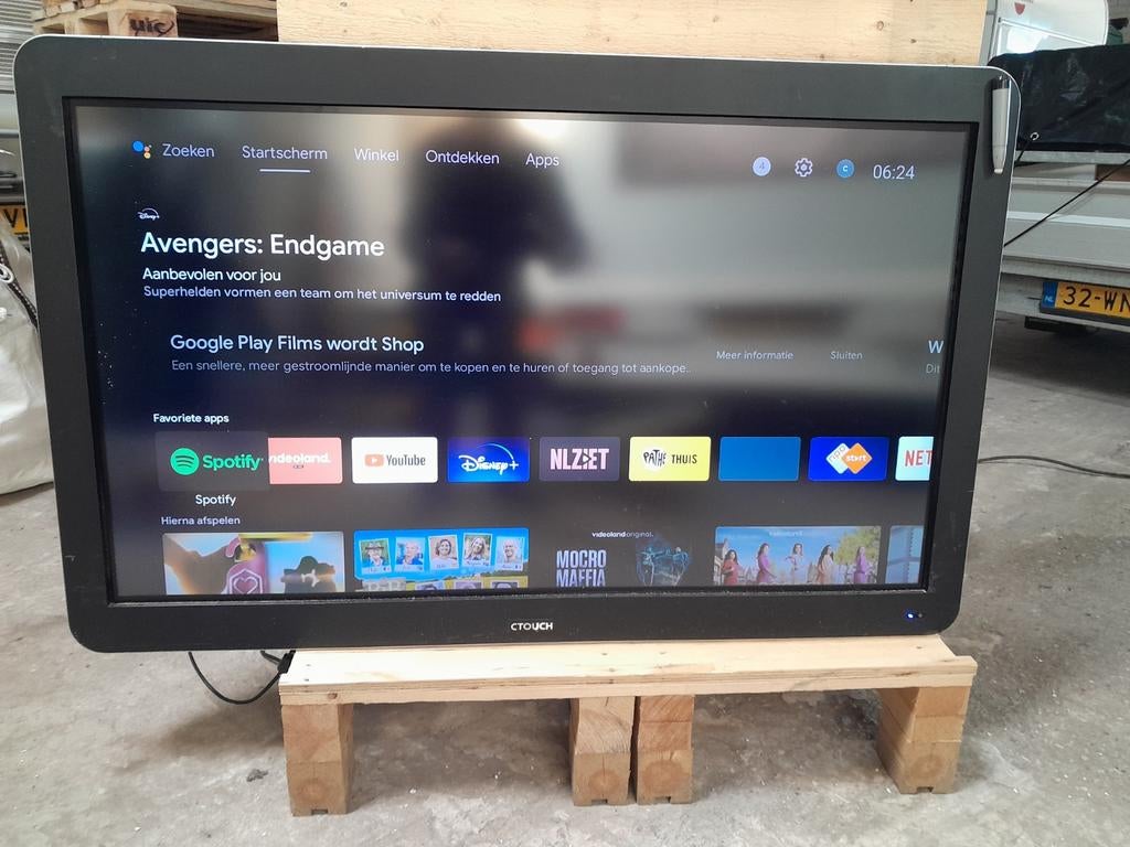C-Touch 55 inch Touchscreen Scherm - Gebruikt, Audio, Tv en Foto, Televisies, Ophalen of Verzenden, Gebruikt, 100 cm of meer, Overige merken