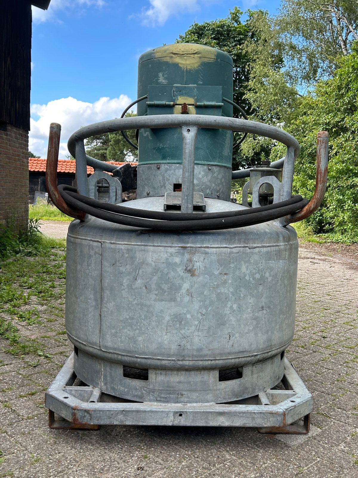 Mobiele dieseltank met pomp, Ophalen of Verzenden