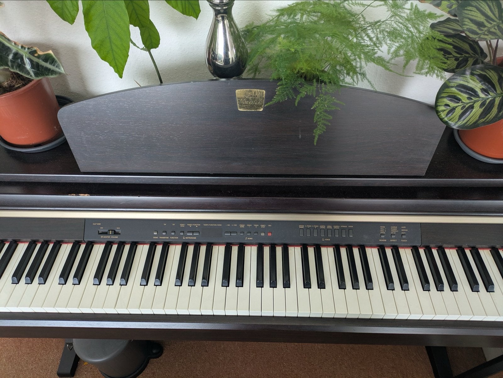 Yamaha Clavinova CLP 930 - Digitaal Piano, Ophalen, Bruin, Digitaal, Zo goed als nieuw