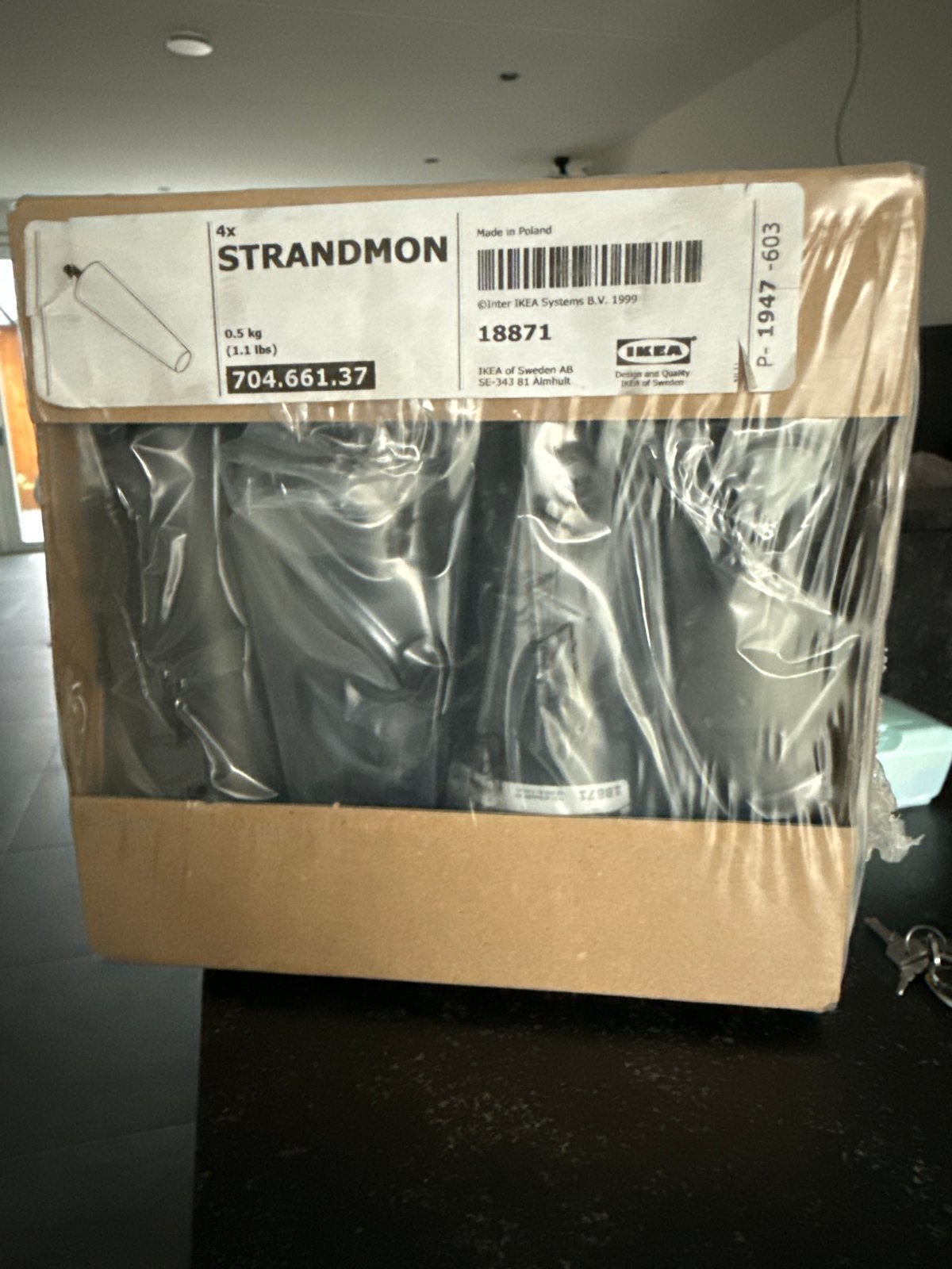 IKEA STRANDMON poten, 4 stuks, nieuw in verpakking, Ophalen of Verzenden, Nieuw