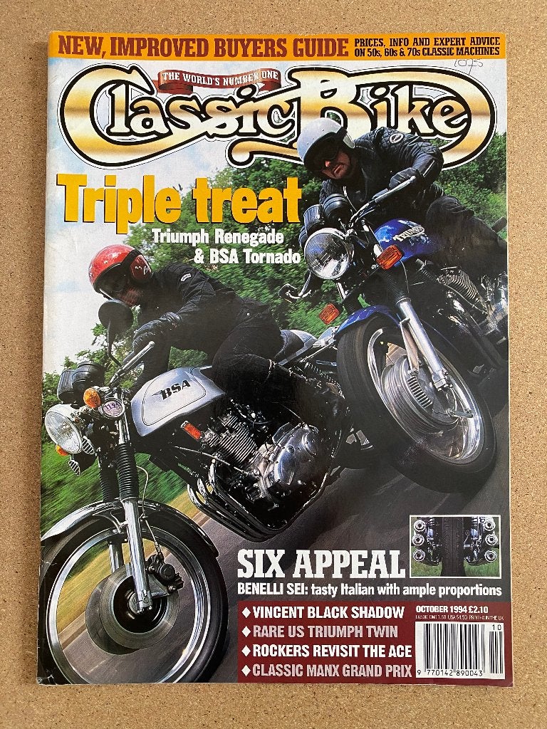 Classic Bike October 1994 Engels, Verzenden, Gelezen, Sport en Vrije tijd