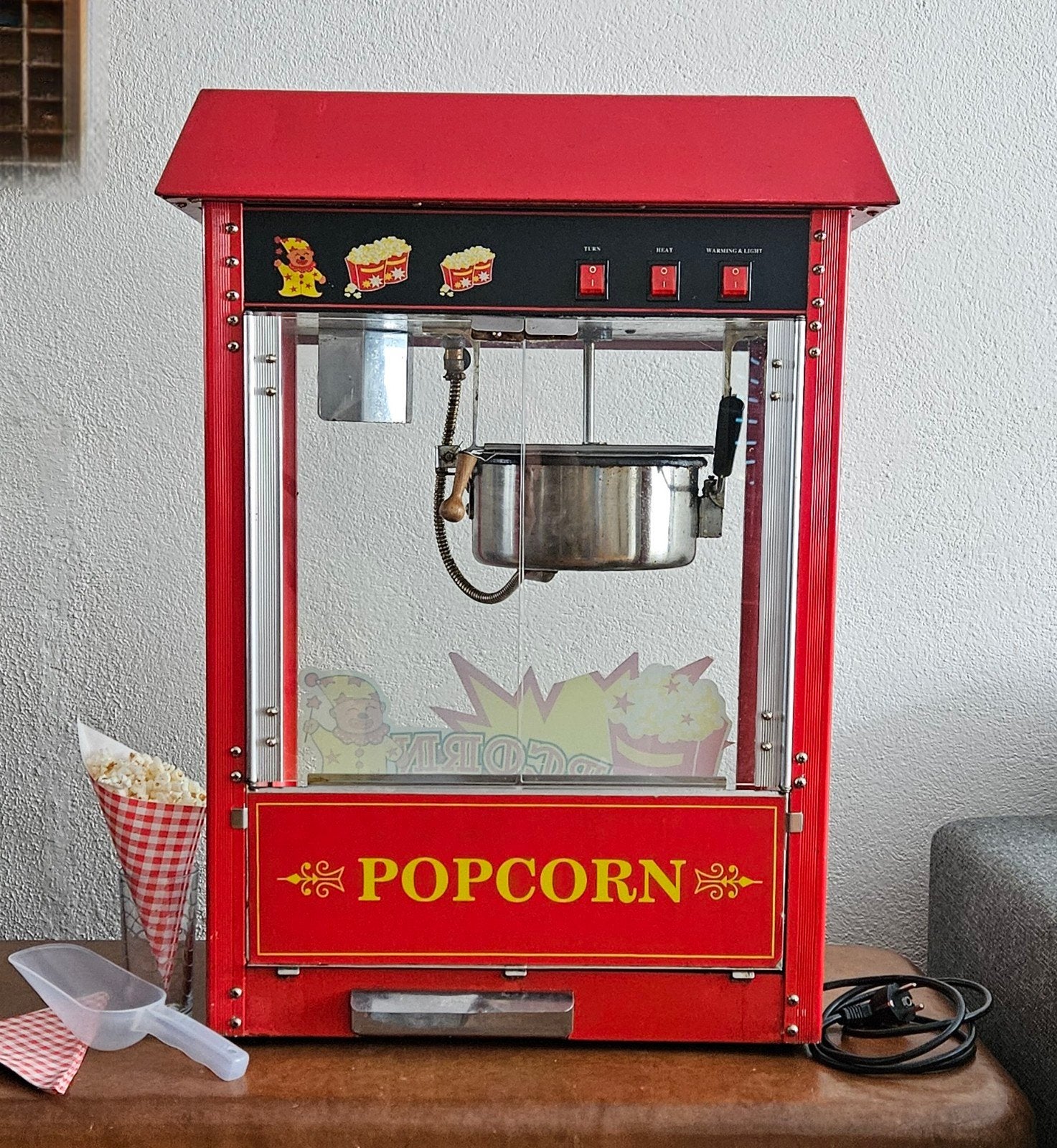 Suikerspin & Popcorn Machine te Huur!, Ophalen of Verzenden