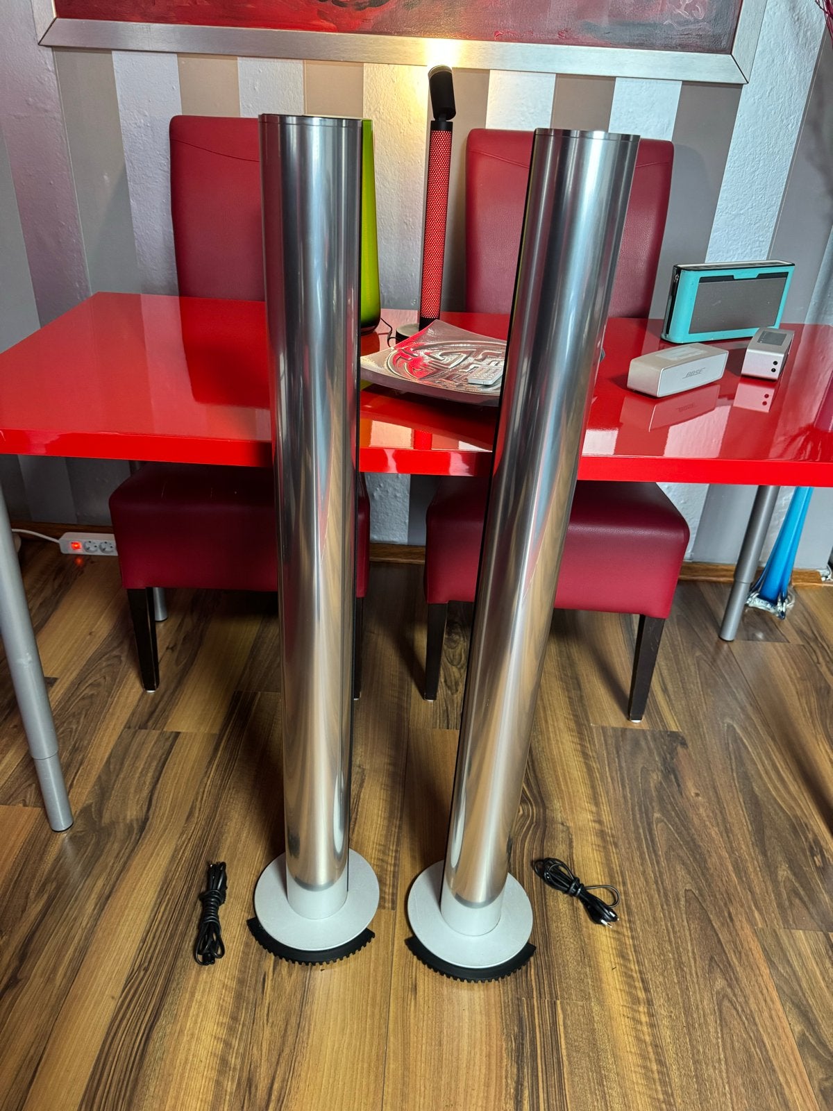 Bang & Olufsen BeoLab 6000 Vloerstaande Luidsprekers, Audio, Tv en Foto, Ophalen, Vloerstaande luidspreker, Inclusief kabels, 120 tot 150 watt