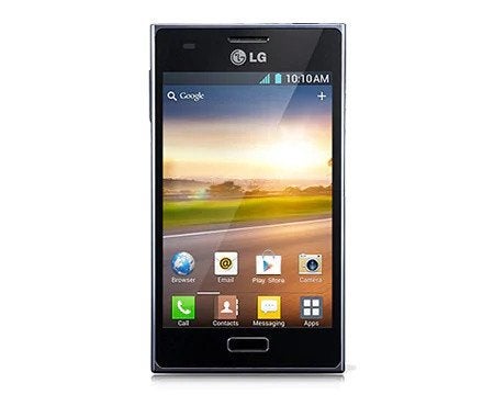 LG-E610V Optimus L5 Telefoon met lader, Ophalen of Verzenden, Gebruikt, Overige kleuren