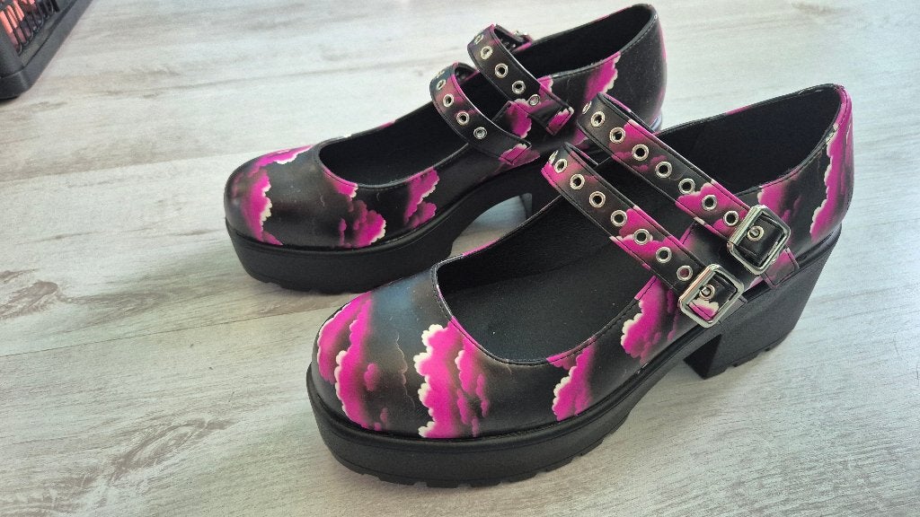 Koi footwear Mary Janes met wolkjes maat 42, Koi footwear, Pumps, Zwart, Nieuw