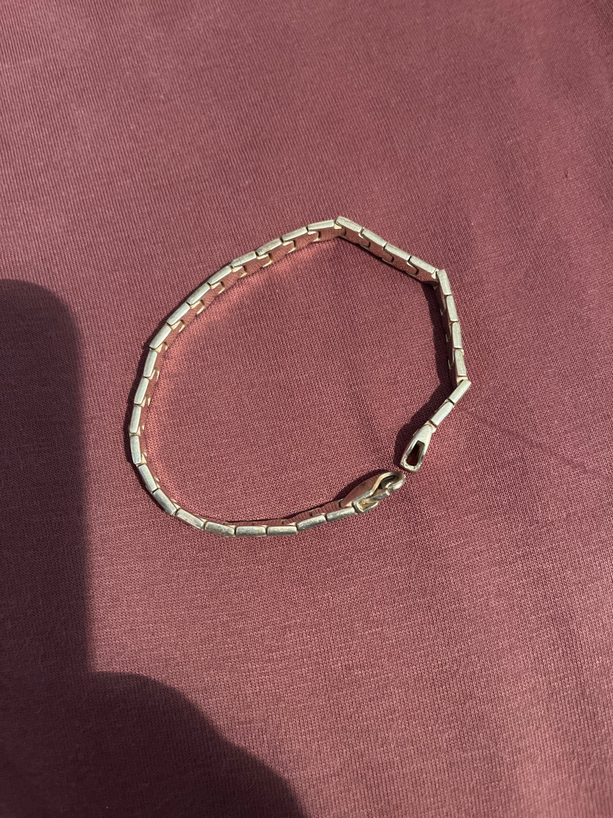 Zilveren 925 Armband - 24 gram, Ophalen of Verzenden, Gebruikt, Zilver
