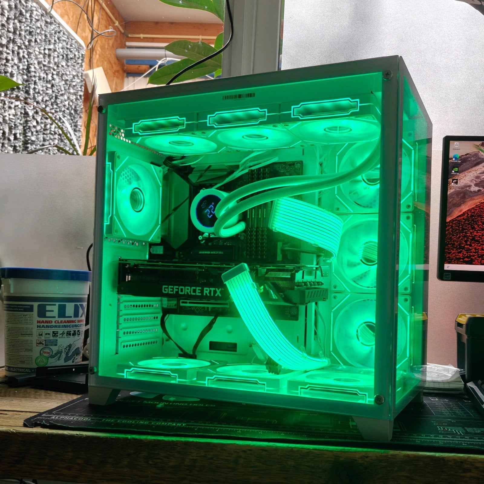 RTX 3080 Witte Game PC | i9 11900K | 32GB RGB, 32 GB, Intel Core i9, Ophalen of Verzenden, Zo goed als nieuw