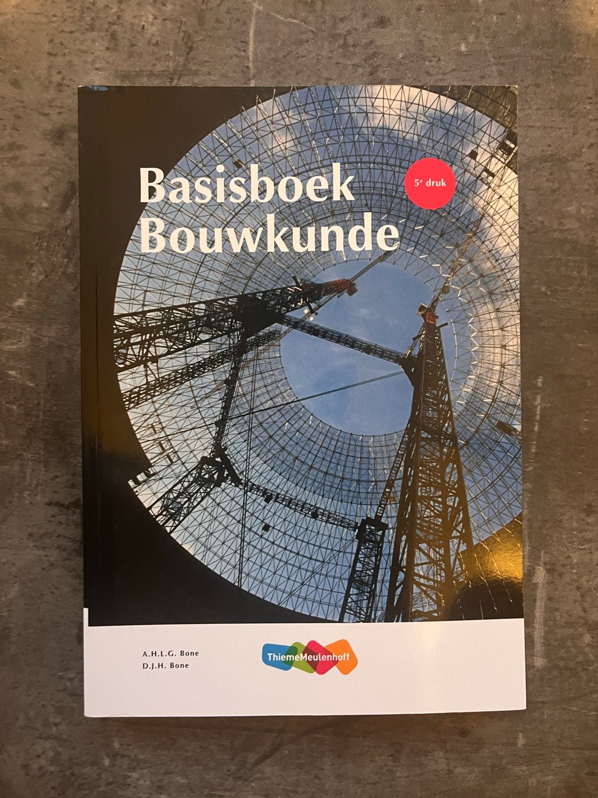 Basisboek Bouwkunde - 5e druk, Ophalen of Verzenden, Beta, Zo goed als nieuw, LBO