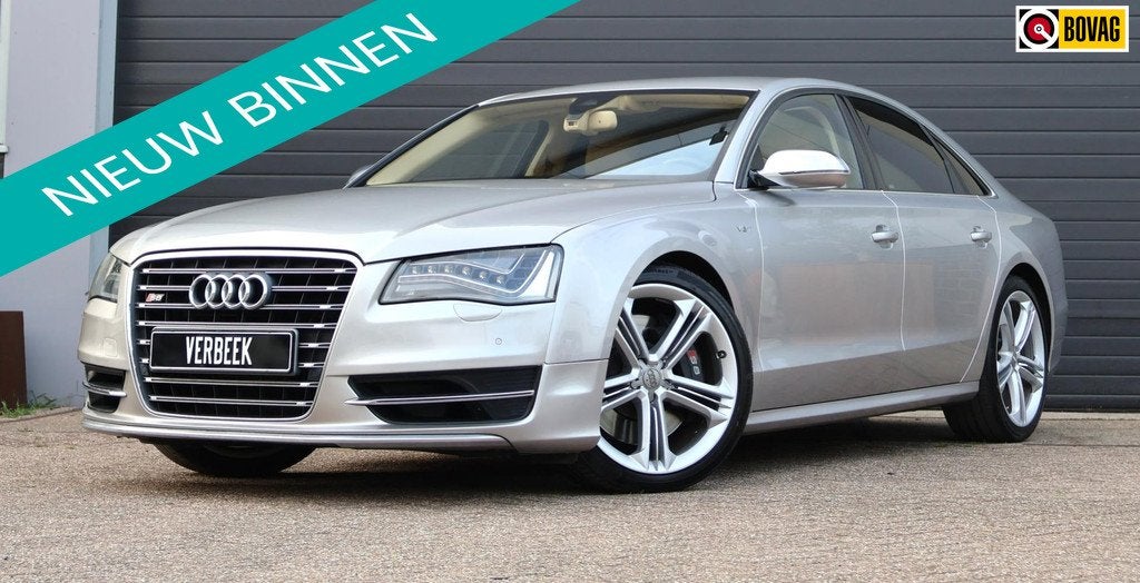 Audi S8 4.0 TFSI S8 quattro Pro Line+ Luxe/Leder/Carbon/520P, Auto's, Audi, Automaat, Gebruikt, 520 pk, Bedrijf