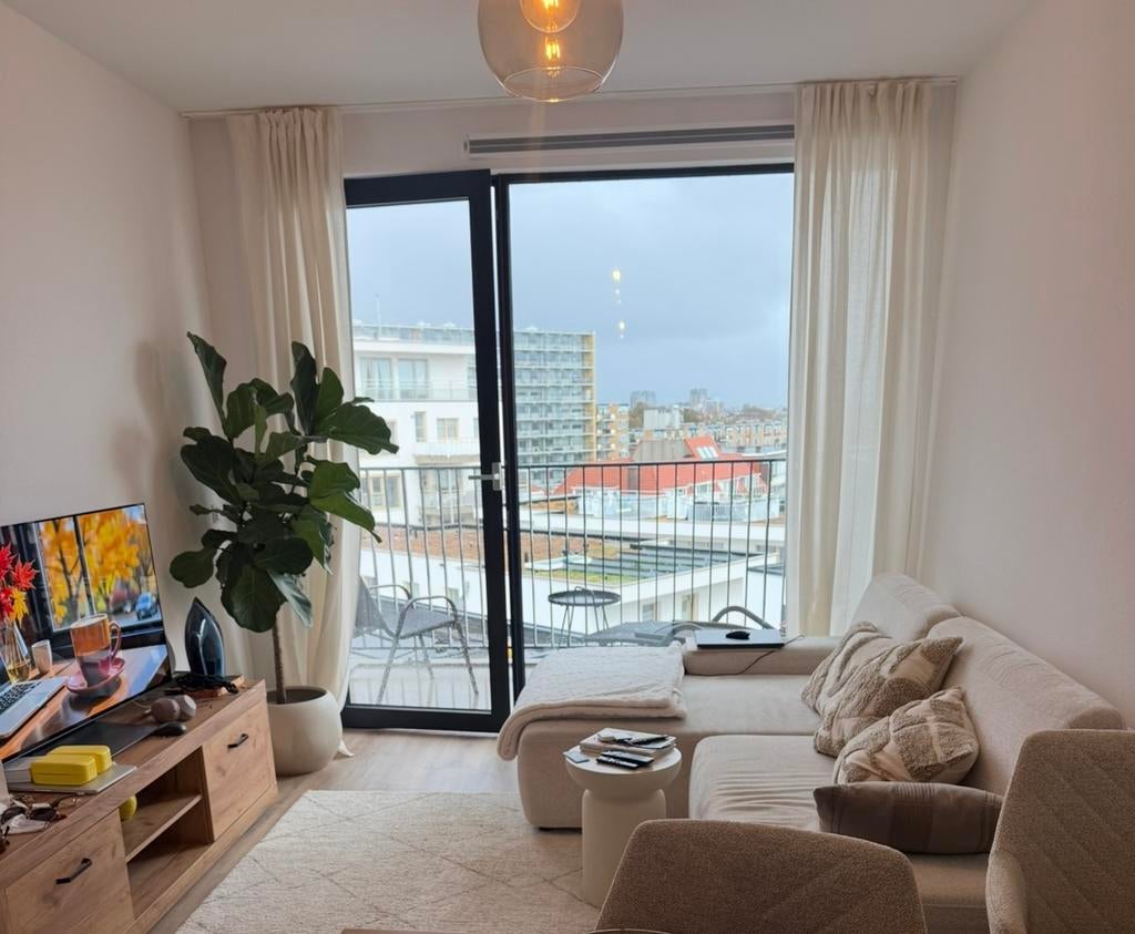Ikea beige curtains - 2 pieces, Huis en Inrichting, Ophalen of Verzenden, Zo goed als nieuw, Beige