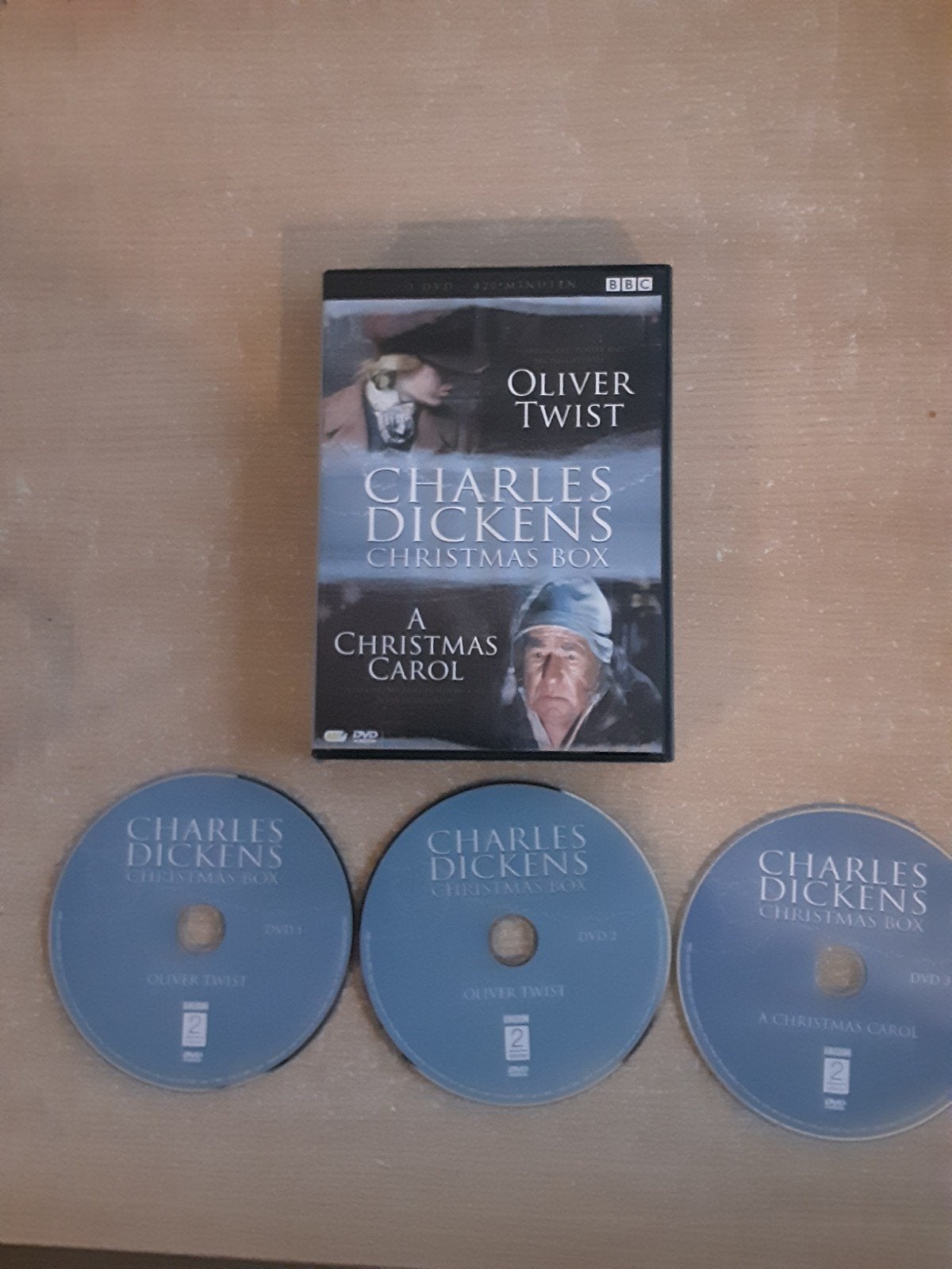 Charles Dickens Christmas Collection 3discs, Nederlands, Vanaf 9 jaar, Ophalen of Verzenden, Gebruikt