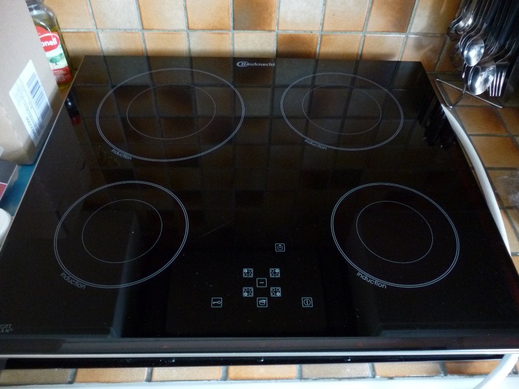 induction inductie kookplaat bauknecht etpi6640/in pleis, Witgoed en Apparatuur, Kookplaten, Zo goed als nieuw, Inbouw, Inductie