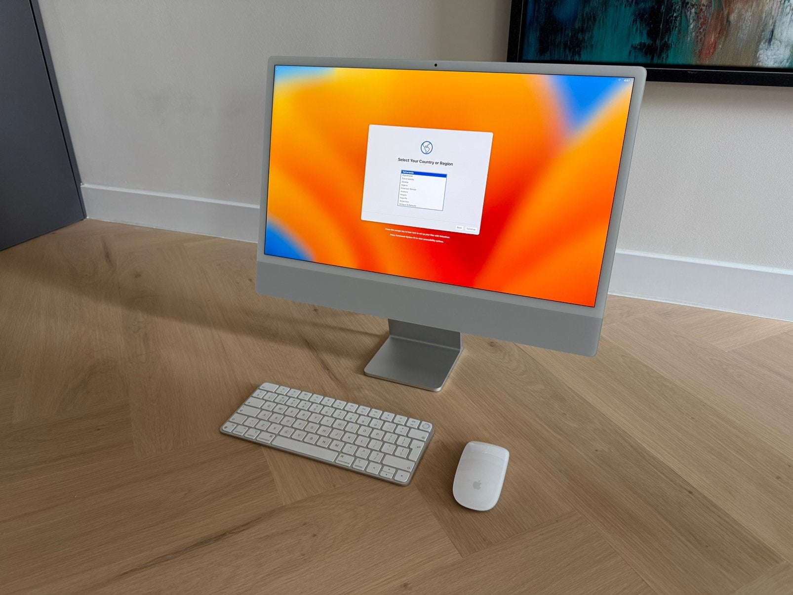 iMac M1 Zilver, Computers en Software, Ophalen, Zo goed als nieuw, IMac, SSD