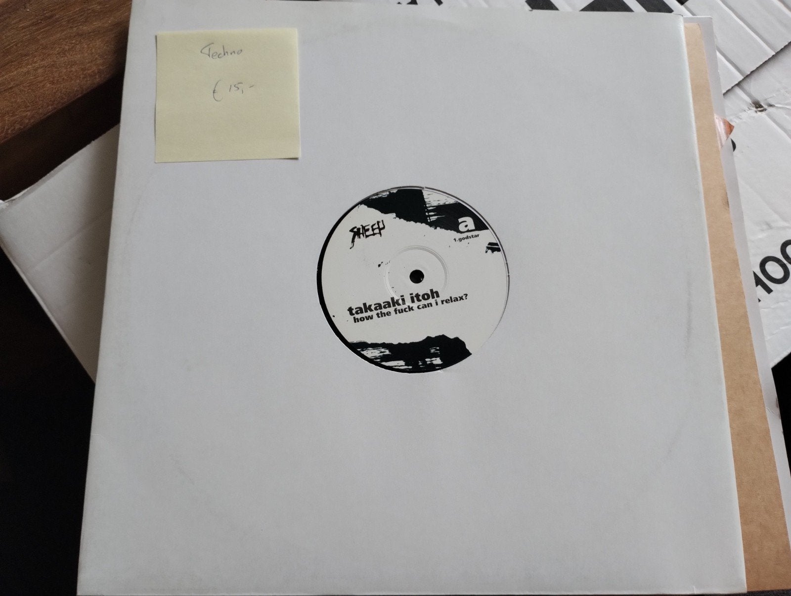 Takaaki Itoh - How The F*** Can I Relax? (Vinyl), Originele persing, Ophalen of Verzenden, Zo goed als nieuw, 12 inch