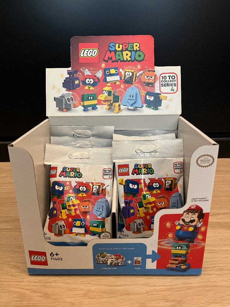 Super Mario LEGO Pakjes, Overige thema's, Lego, Nieuw, Inclusief instructies