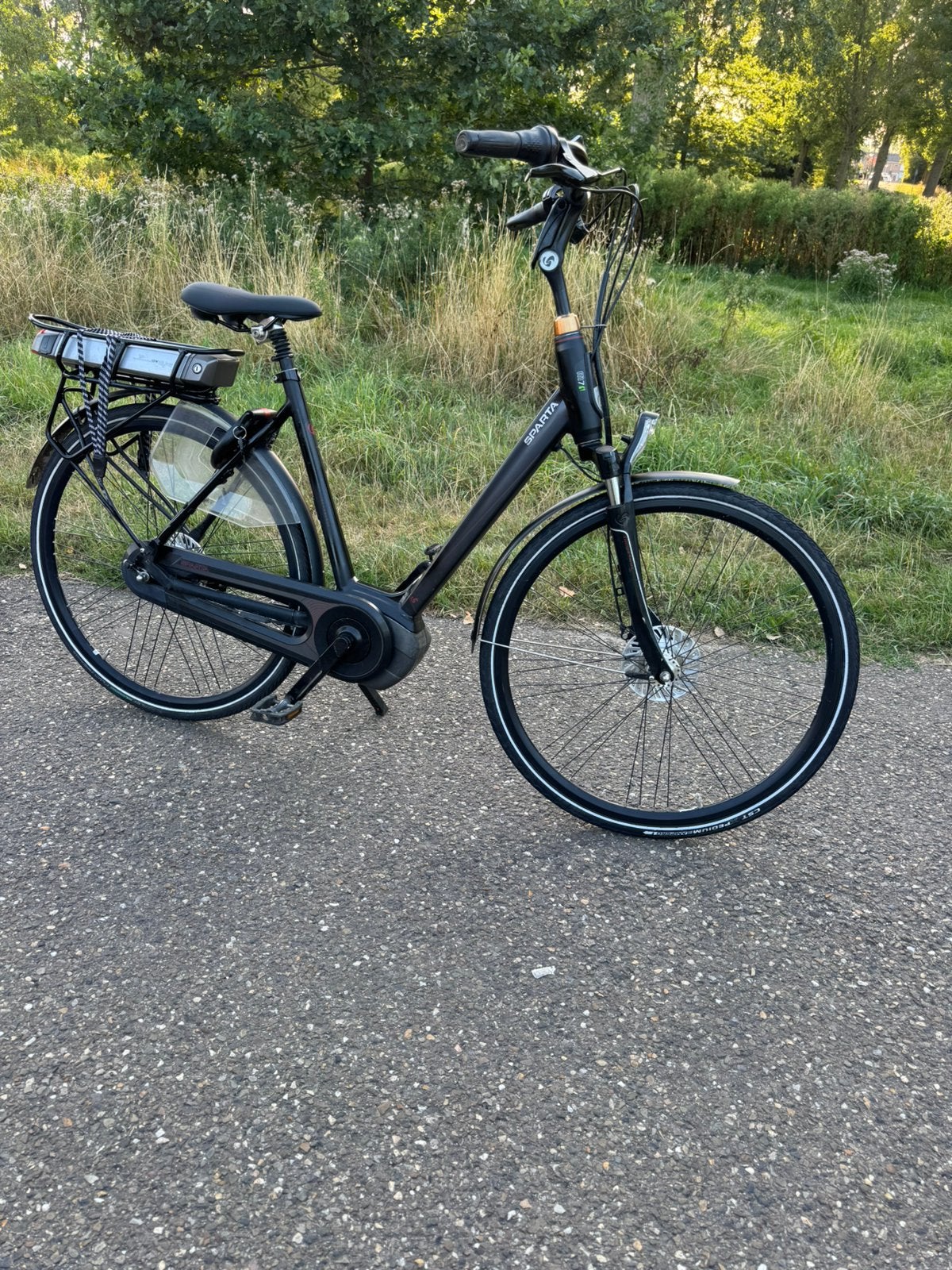 Mooie.Elektrische Sparta ion M7Afiets middenmotor, Fietsen en Brommers, Ophalen, Zo goed als nieuw, Sparta, Versnellingen