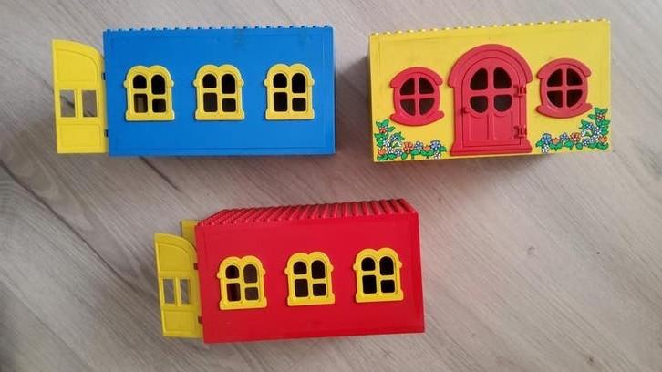 Vintage Fabuland Lego 9 popjes huisjes folder los spullen., Kinderen en Baby's, Speelgoed | Duplo en Lego, Ophalen of Verzenden