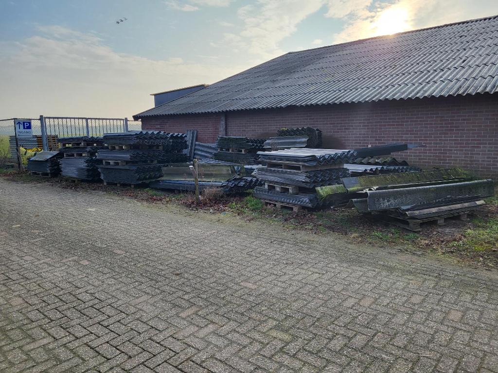 Dakplaten Eterniet (asbestvrij), Overige materialen, Gebruikt, 15 m² of meer, Ophalen
