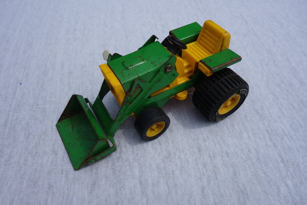 Metalen tractor met shovel Tonka, Ophalen of Verzenden