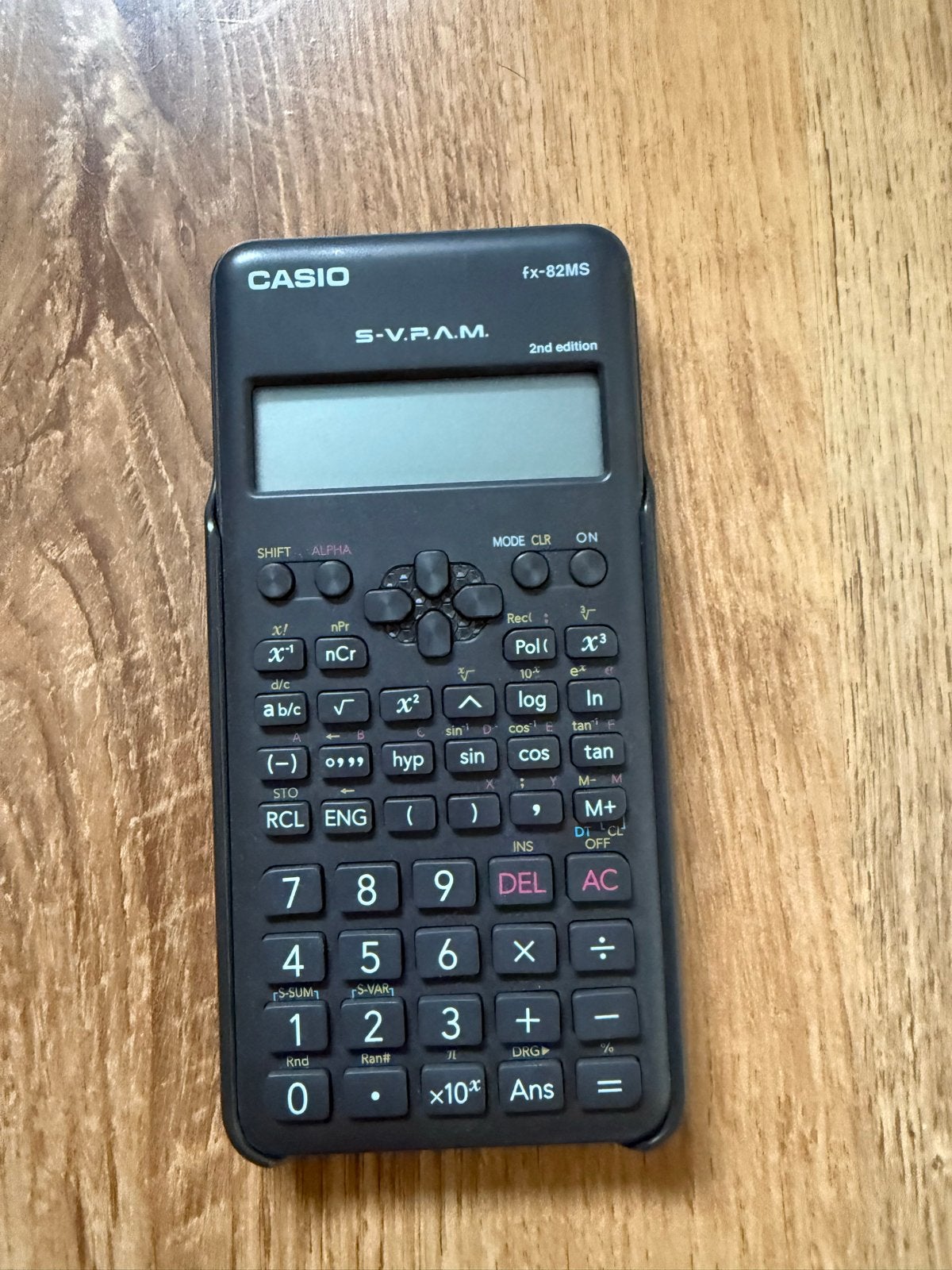 Casio fx-82MS (2nd edition), Ophalen of Verzenden, Grafische rekenmachine, Zo goed als nieuw