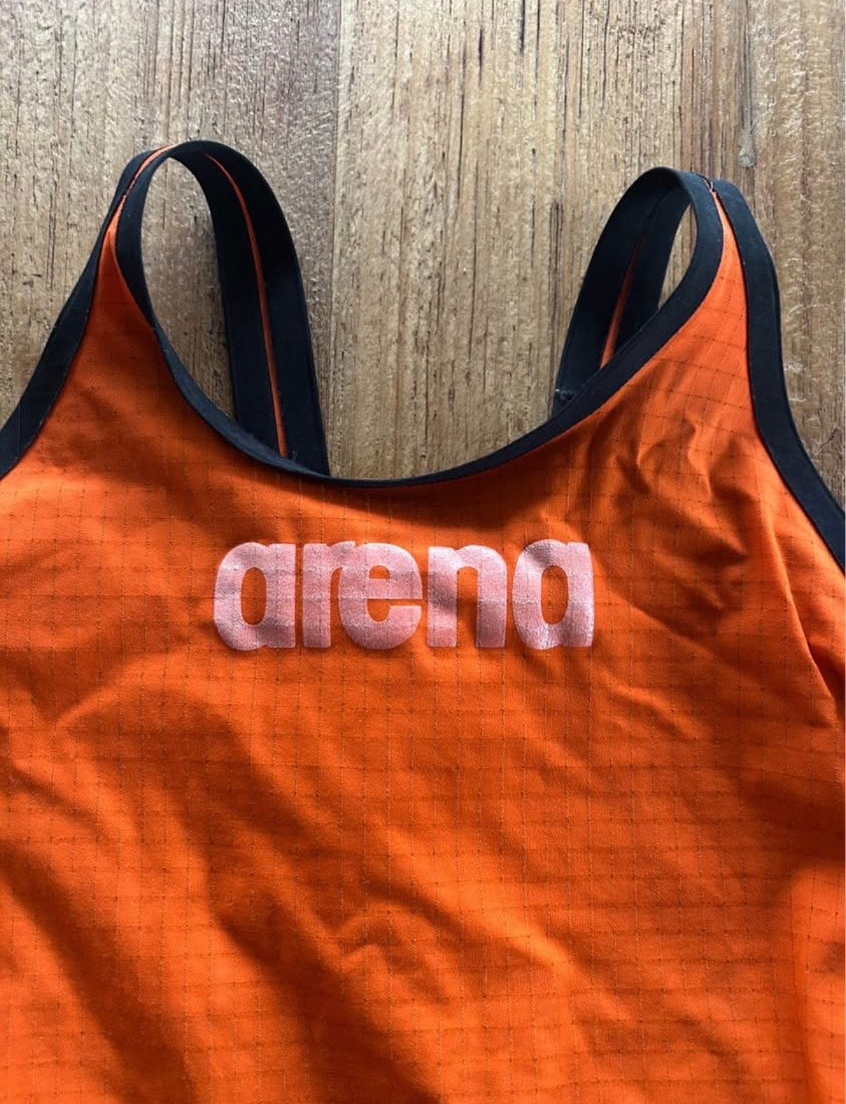 Arena Powerskin Carbon Dichte Rug - NOC*NSF Olympisch Team, Ophalen of Verzenden, Gedragen, Oranje, Badpak
