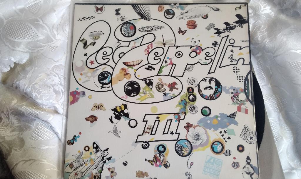 Lp Led Zeppelin III zeldzame USA Pressing Gatefold Presswell, Ophalen, Gebruikt, 12 inch, Progressive